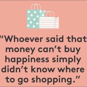 Shopping = Happiness 😊